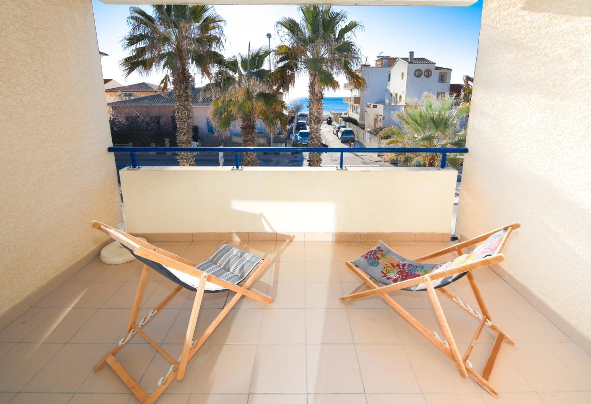 T2 Ecume Vue Terrasse Parking * Palavas-les-Flots